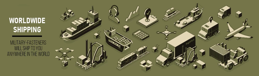 Military-Fasteners ships worldwide Military-Fasteners ships worldwide